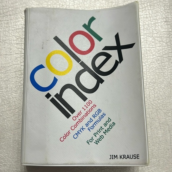 jim krause Other - Color index hard copy book